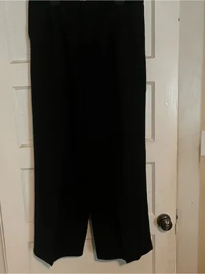 Steve Madden Black Wide-Leg Pleated Trousers thumbnail 6