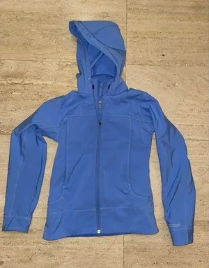 Women's‎ Marmot Riverfront Blue Insulated Hooded Jacket Sz XS thumbnail 1