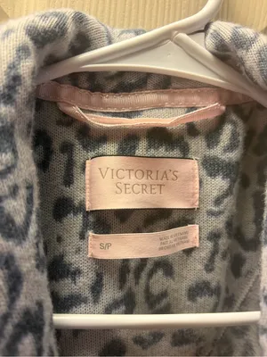 Victoria's Secret Women Cozy Thermal Robe Animal Print Size S/P thumbnail 2