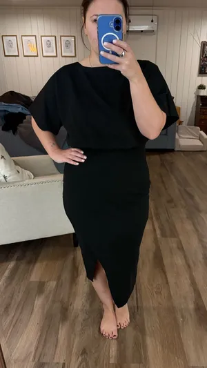 Boohoo Dress Black thumbnail 1
