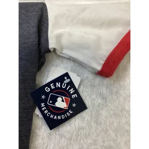 Campus Lifestyle Atlanta Braves MLB Womens Ringer Tee Navy White Red XS NEW‎ thumbnail 3