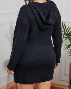 Sweater Dress Blue Size 1X thumbnail 2