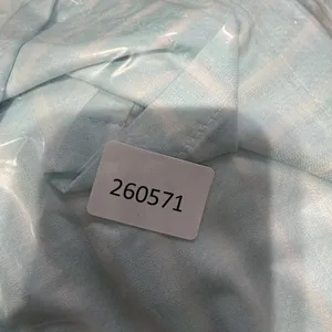 Women's Light Blue and White Striped Pull On Drawstring Waist Pant Size S #26057 thumbnail 6