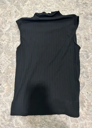 Madewell Black Mockneck Top thumbnail 1