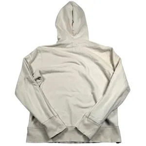 Outerknown Hoodie‎ Womens Medium Cream Organic Cotton Spandex Pullover Casual thumbnail 2