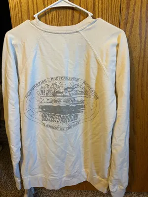 Thrifted Crewneck Yellow Size M thumbnail 3
