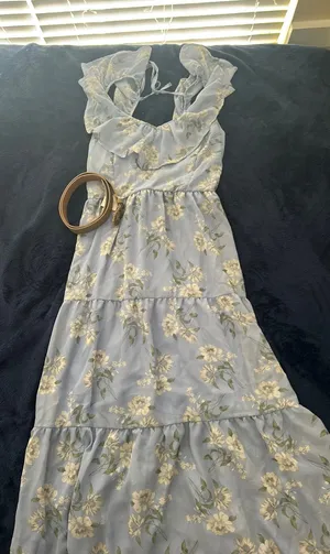 Blue Floral Wallflower Sundress thumbnail 1