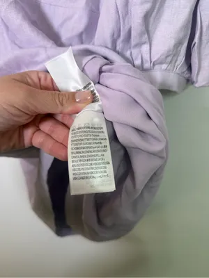 Farm Rio Lilac Short Sleeve Knotted Mini Dress thumbnail 6