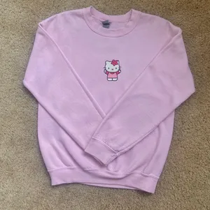 Hello Kitty pink  crewneck thumbnail 1