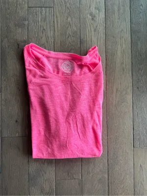 SO Women's Long-Sleeve Scoop Neck Top - Hot Pink thumbnail 6