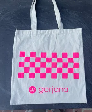Gorjana cream tote bag thumbnail 1