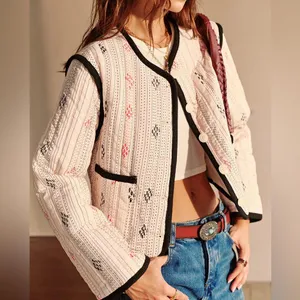 Commense Boheme Contrast Piping Short Jacket size xs thumbnail 1