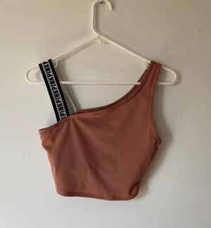 Victoria's Secret Pink brown bralette/crop top thumbnail 1