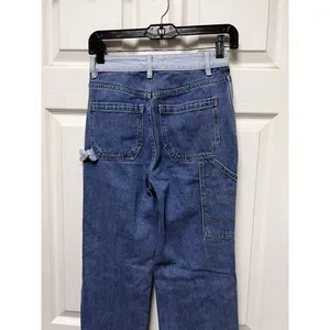 AQB Pacsun Jeans Women's Size 24 Colorblock 90s BF Cargo Carpenter‎ Contrast thumbnail 9