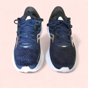 Saucony' Guide 15 Women’s 8 S10729-116 Running Shoes - Blue Raz/Zest. thumbnail 3
