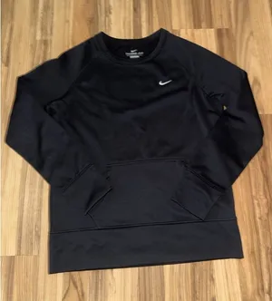 Nike‎ Women's Sz Large L Therma-Fit All Time Crew Black Sweatshirt thumbnail 1