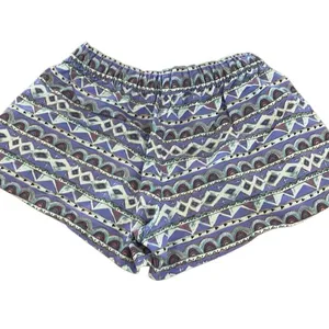 Patagonia Baggies Shorts Womens XS Purple Geometric Tribal‎ Print Nylon Hiking thumbnail 3