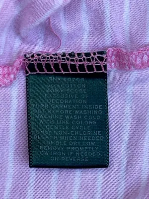 Lauren Ralph Lauren Pink Striped Nightgown Preppy Summer Classic Loungewear M thumbnail 8