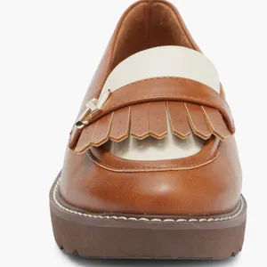 NEW Naturalizer Expert Kilted Platform Loafer 11M, CIDER WHITE thumbnail 4