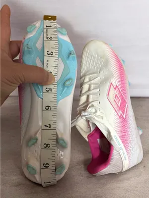 OTTO White and Pink Women's Athletic Sneakers Size 5 thumbnail 3