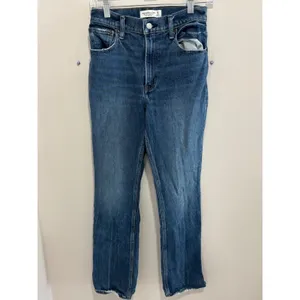 Abercrombie & Fitch The 70s Vintage‎ Flare Ultra High Rise Jeans Blue 26 Short thumbnail 9