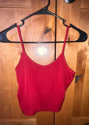 SheIn Red  Tank Top thumbnail 1