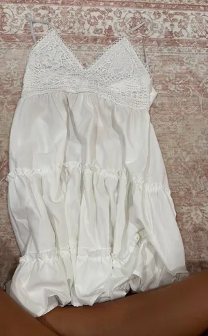 White Mini Dress Size M thumbnail 1