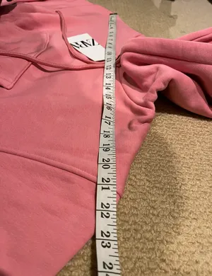 ZARA Long Sleeve Sweatsuit Set With Hoodie And Wide Leg Size XS thumbnail 4