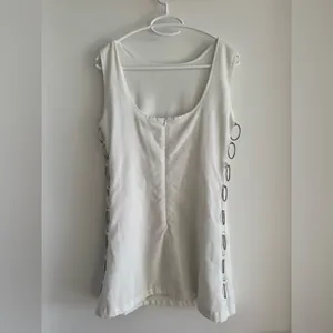 Mimosa White Mini Dress Size M thumbnail 4