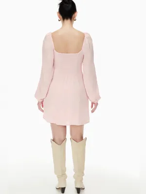 Aritzia Wilfred Novella Dress in Poetic Pink 4 thumbnail 5