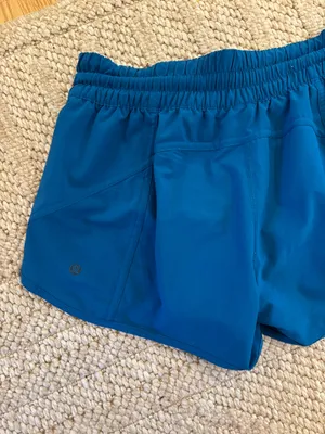 Blue lululemon shorts size 4 thumbnail 3