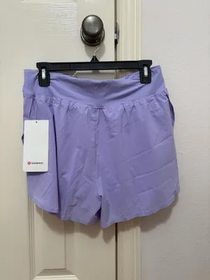 NWT Lululemon fast and free high rise classic short 3” thumbnail 5