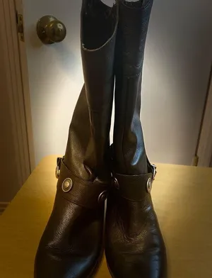 Very volatile ladies black boots thumbnail 1