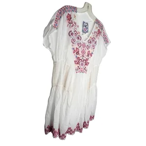 Johnny Was Silk Blend‎ Dress and Slip nwt thumbnail 4