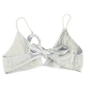 Free people Blue micro Crop top thumbnail 2