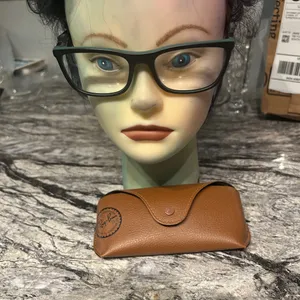 Ray-Ban Women’s Black Frame Glasses with Brown Case FRAME AND CASE ONLY thumbnail 7