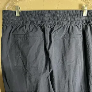 Calia by Carrie Underwood Blue Woven Workwear Ankle Zippers Jogger Pants‎ thumbnail 11
