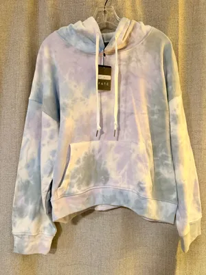 Fate Pastel Tie-Dye Hoodie NWT | L thumbnail 1
