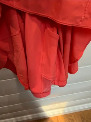 lululemon athletica court crush Pale‎ Raspberry Tennis Dress 2 thumbnail 7
