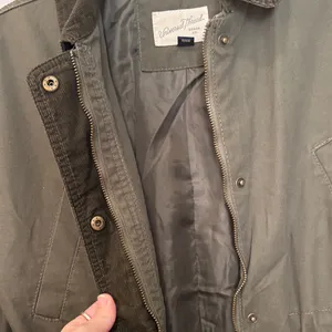 Universal Threads Chore Coat Barn Jacket Utility Safari Olive Drab Women's size X thumbnail 5