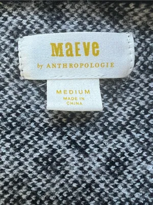 Maeve by Anthropologie Geometric Knit Wrap Sweater & Shrug Set thumbnail 5