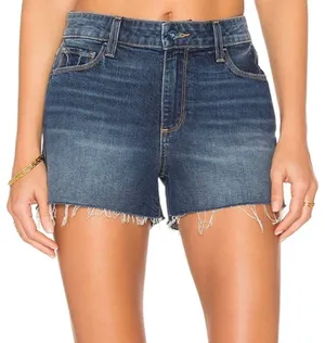 “Margot” high rise denim Shorts thumbnail 1