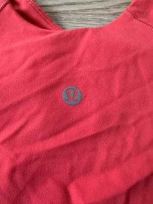 Coral Lululemon Tank thumbnail 3
