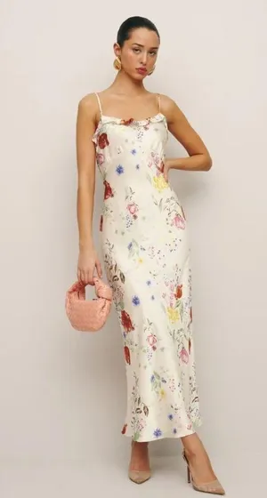 💕REFORMATION💕 Aribella Dress ~ Etude Floral Print Medium M NWT thumbnail 2