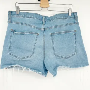 Madewell Womens High Rise Distressed Denim‎ Cutoff Jean Shorts Size 32 Blue thumbnail 10