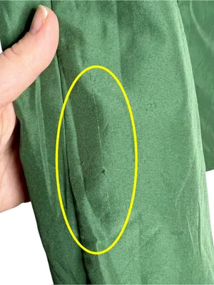 Boden Green Corduroy Pencil Skirt Academia LONG Length thumbnail 8