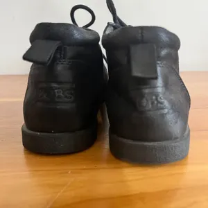 Skechers BOBS Women Black‎ Chukka Ankle Boots Plaid Lined Lace Up 34487 Size 7.5 thumbnail 5