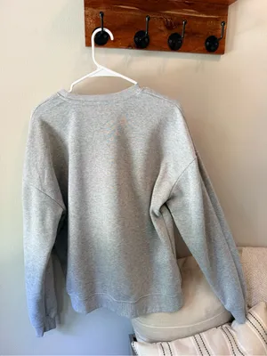 Women’s Small Gray Florida 1989 Palm Island Graphic Sweatshirt Pullover thumbnail 8