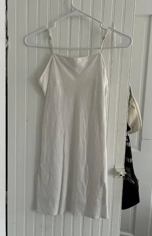 Abercrombie White Mini Dress thumbnail 1