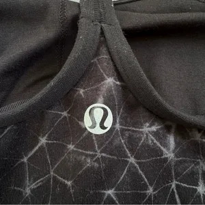 Lululemon Power Y Tank Luon Star Crushed Coal Black Black size 6 thumbnail 5